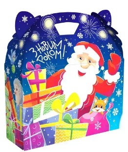 Подарунковий набір "Новорічні звірята" 1200 г Світ Трейдер